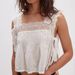 Aria Basics Aria Basics European And American Internet Celebrity Lace-up Sweet Lace Trim Blouse, Square-neck Tank Top, Short Camisole Top 4074_ecoleips.com