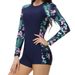 Aria Basics 2025 European And American Cross-border New Swimwear For Women, Bikini, Long-sleeve, Boxer-style Diving Su, Surfing_ecoleips.com