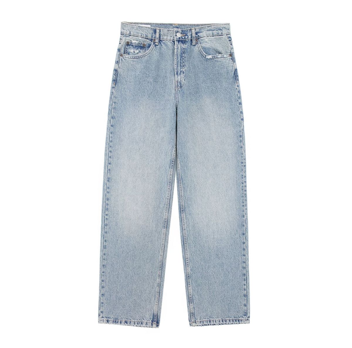2027 Fashion European-USA Style Jeans Women Cotton Mid Waist Broken Hole Denim Pants XS-3XL_ecoleips.com