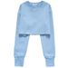 Women's Fleece Lined Short Cropped Sweatshirt Long Sleeved European American Style For Yoga Fitness Sportswear Autumn Winter Top_ecoleips.com