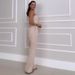 Women's Summer New Fashion Tube Top Waist Solid Color Wide Leg Jumpsuit Women's Clothing_ecoleips.com