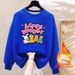 Women's Fleece Lined Sweatshirt round Neck Thickened Winter Top Korean Style Loose Fit Casual Spring Autumn Youthful_ecoleips.com