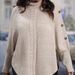 Textured Cable-Knit Sweater – Oversized Batwing Sleeve Pullover With Button Accents (S-XL, Minimalist Neutrals, Avant-Garde Streetwear Staple)_ecoleips.com