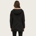 Women's Slim-Fit Mid-Length Hooded Cotton Jacket – Lightweight Winter Coat With Waist Detail & Pockets_ecoleips.com
