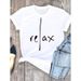 Popular Women's Summer New Arrivals: Plus-size Heart-print Short-sleeve Tops For Women_ecoleips.com
