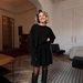 Women's Solid Color Knit Sweater & Pleated Skirt Set Casual Round Neck Pullover Mini Skirt Outfit Fall Winter Fashion_ecoleips.com