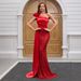 Enchanted Garden Evening Gown – One-Shoulder Sequin & Floral Appliqué Ball Groom With High Waist & Sweep Train For Debutante Balls, Gala Dinners_ecoleips.com