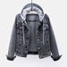 Women's Clothing Women's Slimming Denim Jacket Korean Fashion Autumn Season Versatile Short And Long Sleeve Trendy Top_ecoleips.com