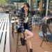 Hong Kong-Style Women's Clothing: Sweet Checkered Cardigan, Summer Sun-Protective Shirt, Stylish Jacket, Designer Top, A_ecoleips.com