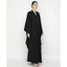 F272 Foreign Trade Supply Cross-border Platform Solid Color Batwing Sleeve Middle East Dubai Loose Plus-size Embroidered_ecoleips.com
