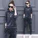 Autumn Winter Sports Velvet Suit For Women, Trendy And Fashionable Long-sleeved Casual Wear, Fleece-lined, Thickened,_ecoleips.com