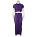 Women’s Clothing Women's Sexy Knitted See Through Nightclub Suit Low Waist Hip Skirt Suit_ecoleips.com