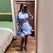 Women's Summer Striped Shirt Dress Elegant Casual Stylish Exclusive Lanon Material Regular Fit For Adults_ecoleips.com