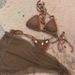 Women's Clothing Color Sexy Bikini Three Piece Swimsuit Women's Mesh Shirt Beach Skirt Swimsuit_ecoleips.com