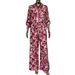 Women's Floral Print Button Down Shirt Set Spring Summer New Arrival Independent Website European American Style_ecoleips.com