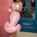 Women's Clothing Fashion Sexy Deep V Neck Party Evening Dress Suspender Tight Dress Fishtail Skirt_ecoleips.com