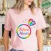 French Girls Bachelorette EVJF Party T-Shirts Rainbow Diamond Ring Graphic Future Bride Team Short Sleeve Tees For Bridal Shower_ecoleips.com