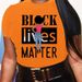 Summer European And American Cross-border Foreign Trade Plus-size T-shirt, Round-neck Casual Loose-fitting Short-sleeve_ecoleips.com