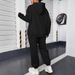 Women's Clothing Autumn And Winter Women's Clothing Printing Personality Leisure Two Piece Suit_ecoleips.com