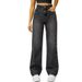 New Jeans Loose Straight Cross-Border European And American Women's Factory Direct Sale_ecoleips.com