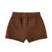 K Knitted Shorts With Yarn For Women, High Waisted For Slimming, Straight Leg Wide Leg Pants, Loose And Versatile Woolen Clothing_ecoleips.com