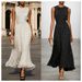 Women's Clothing Spring Women's Sleeveless Dress Style Polka Dot Slim Fit A-Line Skirt Style For Formal & Casual For Women_ecoleips.com