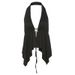 Aria Basics Aria Basics 2025 Cross-Border European And American Style Spring New Women's Solid Color Slim Street Fashion Halter Sexy Backless_ecoleips.com
