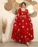 Women's Clothing Spring And Summer New Middle Eastern Women's Sexy Chiffon Embroidered Belt Dress_ecoleips.com