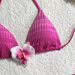 Seamless Gradient Bikini Set – Sheer Mesh Cover-Up & Adjustable Swimwear For Women | Beach Vacation Essentials_ecoleips.com