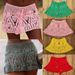 Handmade Crochet Beach Dress Women's Bikini Swimsuit Cover Up 8 Colors Sexy Vacation Style_ecoleips.com