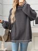 new cardigan vneck embroidered temperament black and white color matching slimming slim cardigan sweater jacket_ecoleips.com