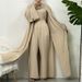 New Fashion Muslim Dubai Casual Three-Piece Set With Pockets 1958_ecoleips.com
