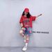 Women's Clothing New Style Personality Contrast Color Bar Letter Printing Belt Short Pants Trendy_ecoleips.com