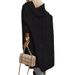 Women's Long Hooded Trench Coat With Cable Knit Texture Oversize Casual Windbreaker In Dark Gray/Black/Dusty Pink/Khaki/Dark Brown (S-XXL)_ecoleips.com
