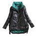 European Style Down Jacket For Women, New Korean Fashion Slim Coat, Winter Thickened Warm Cotton Outerwear_ecoleips.com