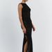 European And American Cross-Border New Women's Sexy Sheer Crochet Hollow Knitted Long Dress Wholesale_ecoleips.com