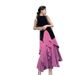 This Year's Trend: Elegant Stylish Goddess Style, Irregular Top And High-End Dress Set For Summer_ecoleips.com