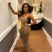 Women's Clothing Hot Diamond Bubble Beads Evening Dress Sexy Dress Long Skirt_ecoleips.com