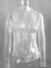Women's Clothing See Through Lace Tops Mesh Multicolor Long Sleeve Bottoming Shirt Sexy Hotties_ecoleips.com