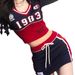 Women's Clothing Women's Sportswear Set Early Autumn Slimming Top Bodycon T-Shirt And Short Skirt Cheerleading Style Dopamine Infused Sweet And Cool_ecoleips.com