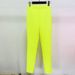Women's Clothing In Stock New Fashion Personality Silhouette Shrug Double Breasted Mid Length Suit Jacket Fluorescent Yellow_ecoleips.com