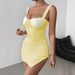 2025 Bestseller Lace-Up Lace Camisole Mini European And American Sexy Side-Slit Dress For Nightclubs_ecoleips.com