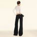 Women's Clothing Low Waist Wide Leg Flared Pants Slim All Match Flared Pants Trend_ecoleips.com