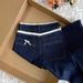 Women's Clothing Retro Dark Blue Lace Jeans For Women Autumn Lace High Waist Straight Loose Trousers_ecoleips.com