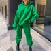 Women's Clothing Spring And Summer New Hooded Top Two Piece Set_ecoleips.com