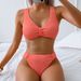 Women's Clothing Split Swimsuit Sexy Tight Solid Color High Elastic Suit Swimsuit Female_ecoleips.com