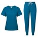 Work Wear Work Uniforms Beauty SPA Pet Hospital Dental Operating Room Wash Clothes Split Suit_ecoleips.com
