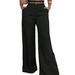 Elegant High Waist Straight Leg Trousers For Women Versatile Wide Leg Formal Bottoms England Style Fashion Spring/Autumn Summer_ecoleips.com