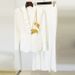 Women's Clothing Spot celebrity fashion new heavy beaded slim suit flared trousers suit two piece suit_ecoleips.com