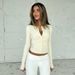 Elegant Knit Cardigan For Women - Slim Fit Long Sleeve Open Front Sweater - Soft Viscose Blend Fabric - Versatile Layering Piece_ecoleips.com